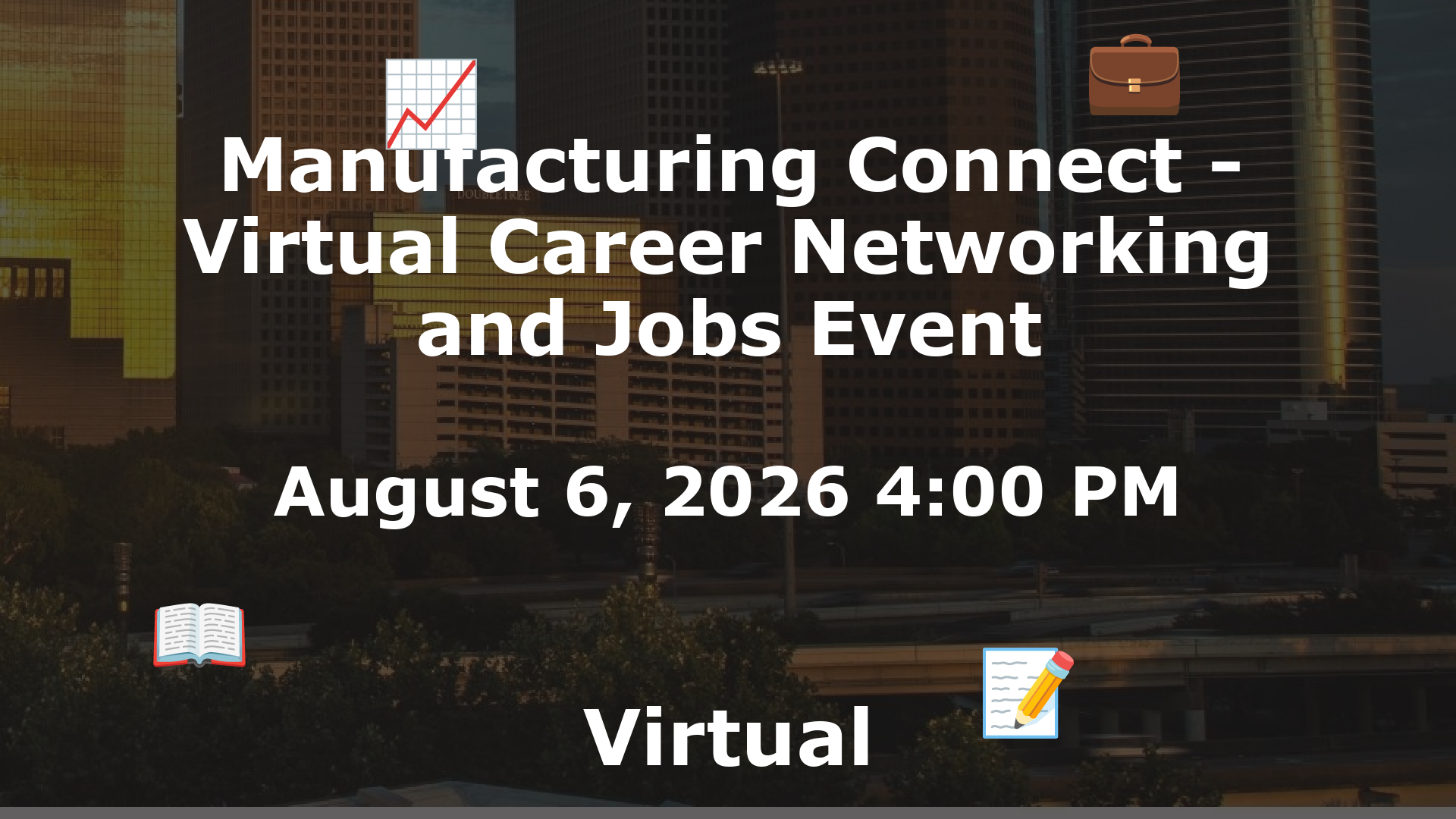 Manufacturing Connect - Virtual Career Networking and Jobs Event event image